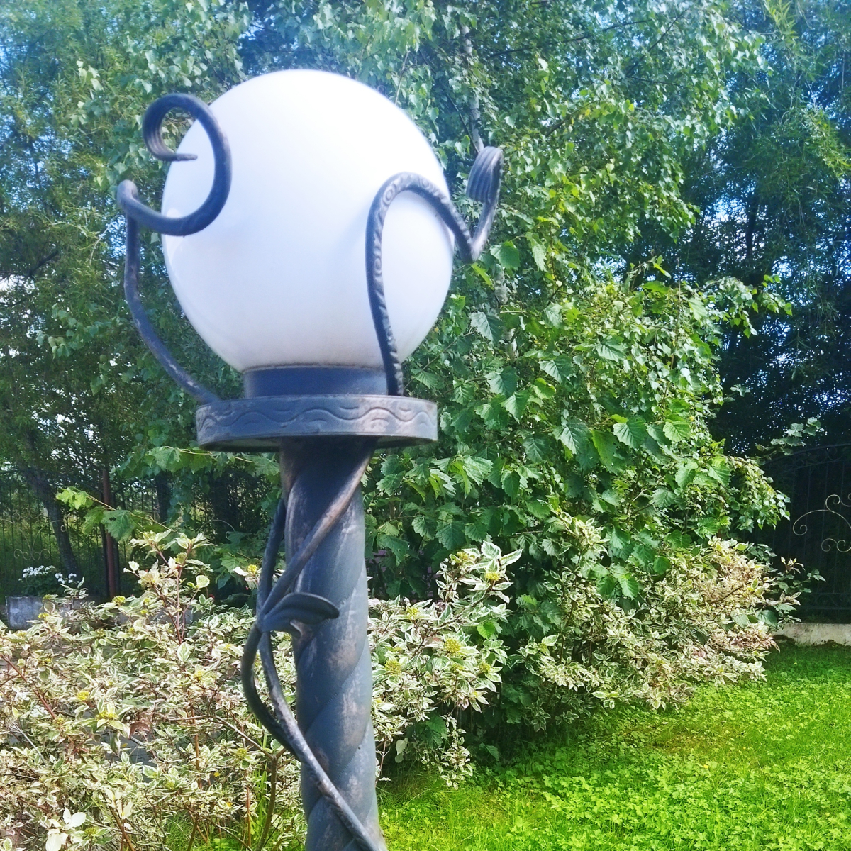 Дворик музея в Поронайске (2025)